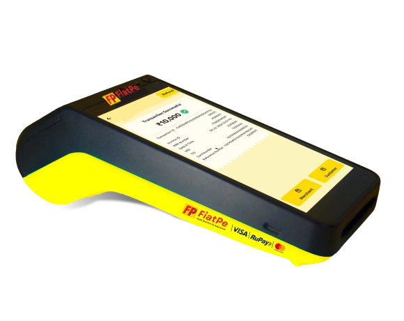 The image features a FiatPe POS terminal at the center, surrounded by circular icons listing benefits: all payment methods accepted, lightning-fast transactions, smart integrations, portability, intuitive operation, and built-in security, visually summarizing why businesses should choose FiatPe POS for versatile and reliable payments.​