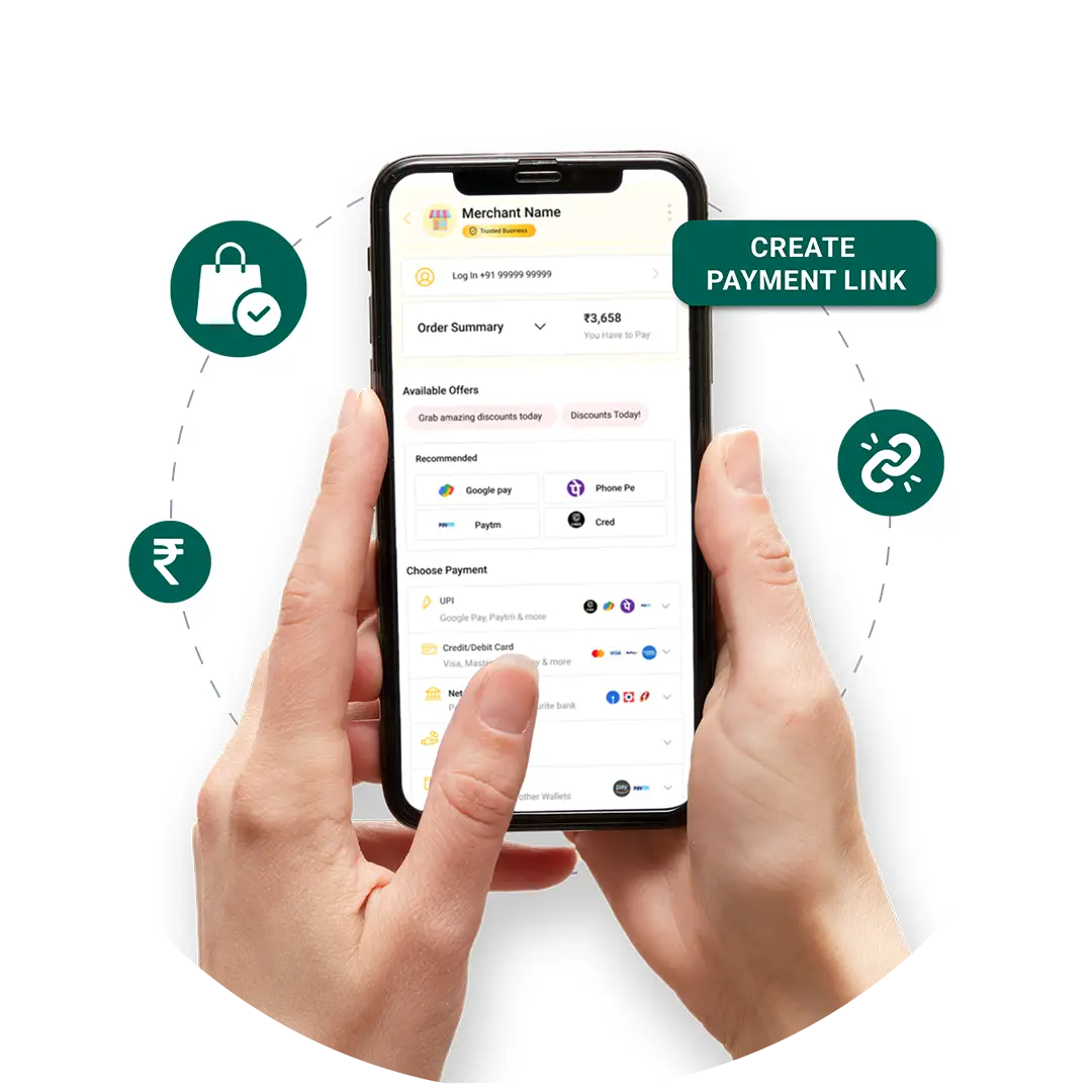 An illustration highlighting the FiatPe Instant QR sign-up process, featuring a simple digital form, a checkmark, and welcoming graphics to emphasize easy, user-friendly registration for merchants to start accepting digital payments instantly with FiatPe.